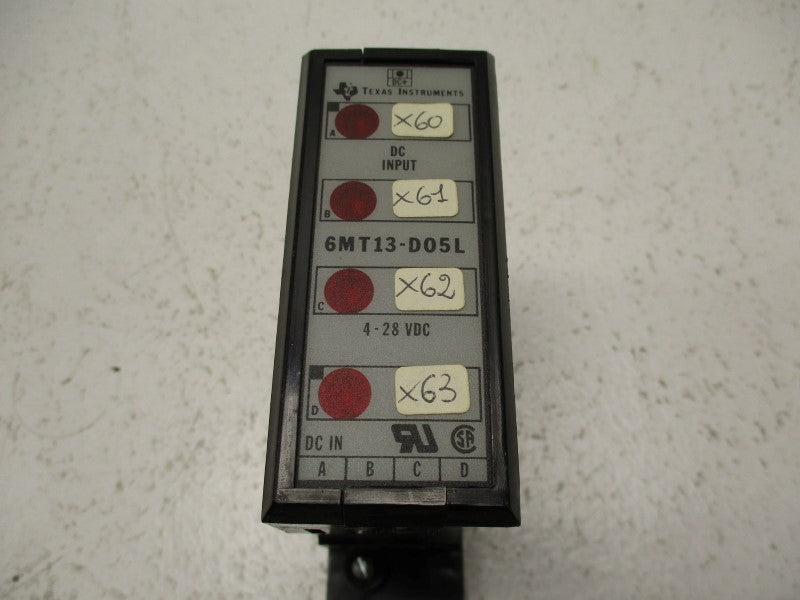 TEXAS INSTRUMENT 6MT13-D05L 4-28VDC UNMP