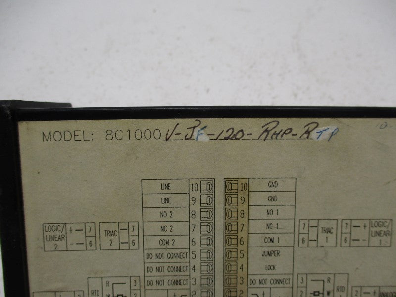 CEG AUTOMATION 8C1000V-JF-120-RHP-RTP UNMP