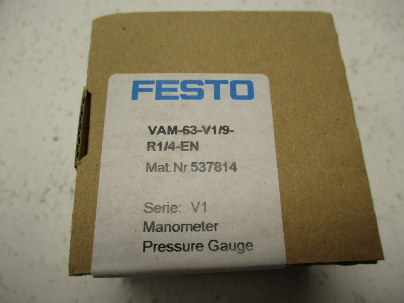 FESTO VAM-63-V1/9-R1/4-EN 537814 NSMP