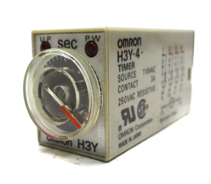 OMRON H3Y-4-30S-110VAC UNMP
