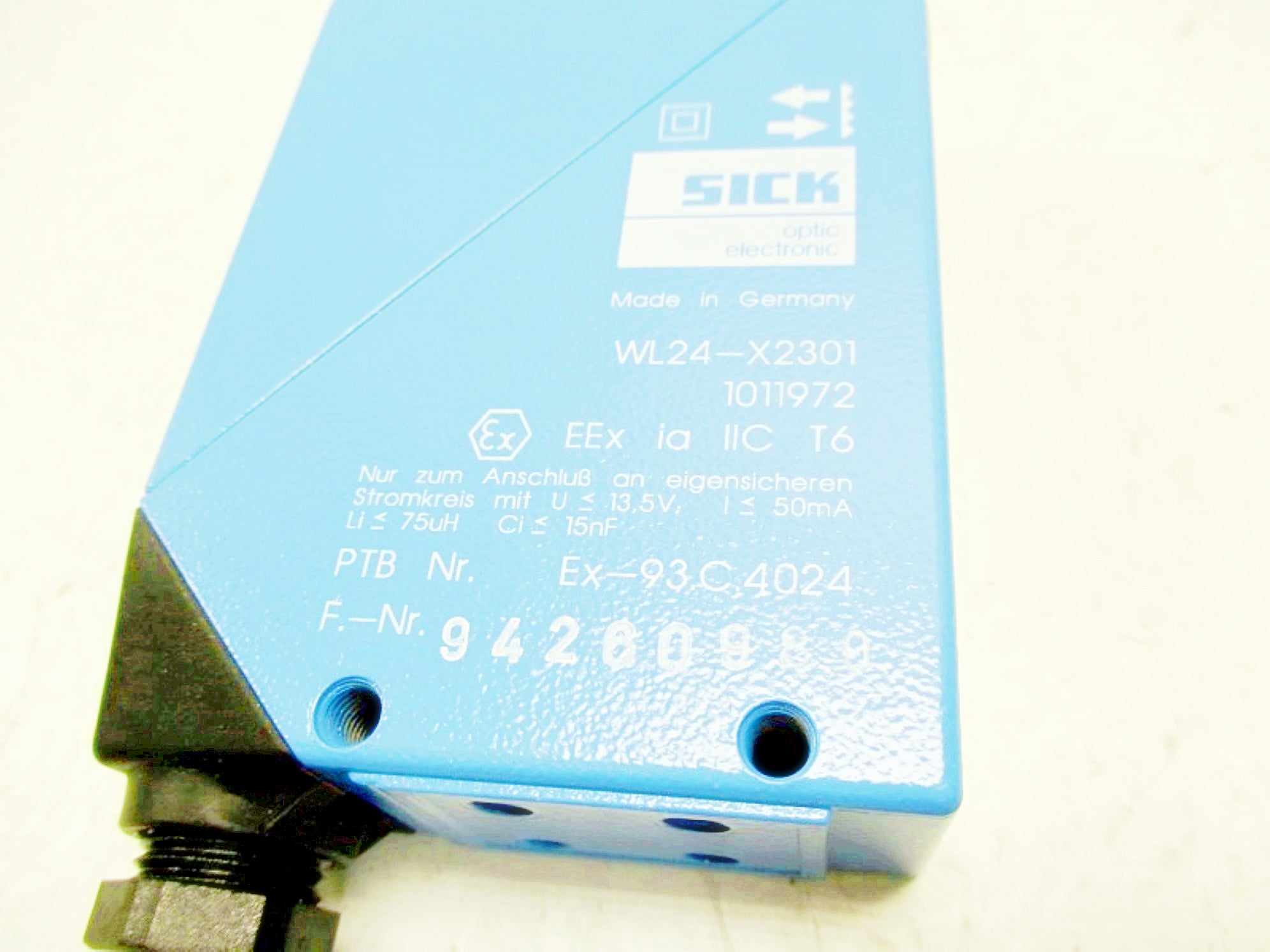 SICK WL24-X2301 1011972 NSMP