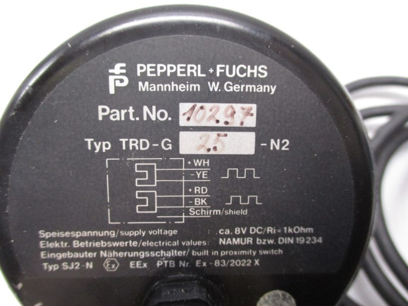 PEPPERL+FUCHS TRD-G25-N2 10297 UNMP