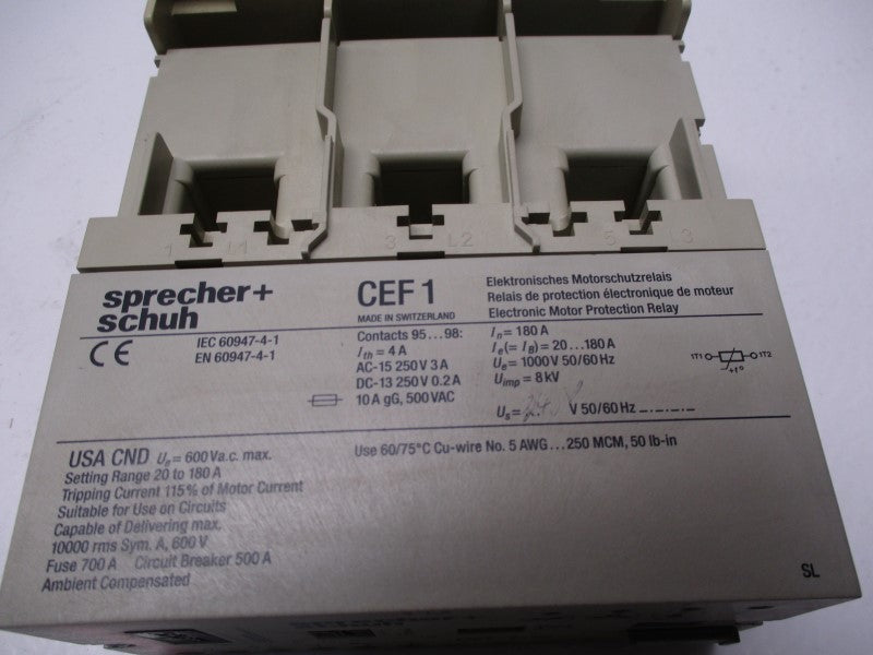 SPRECHER+SCHUH CEF1-12 20-180A UNMP