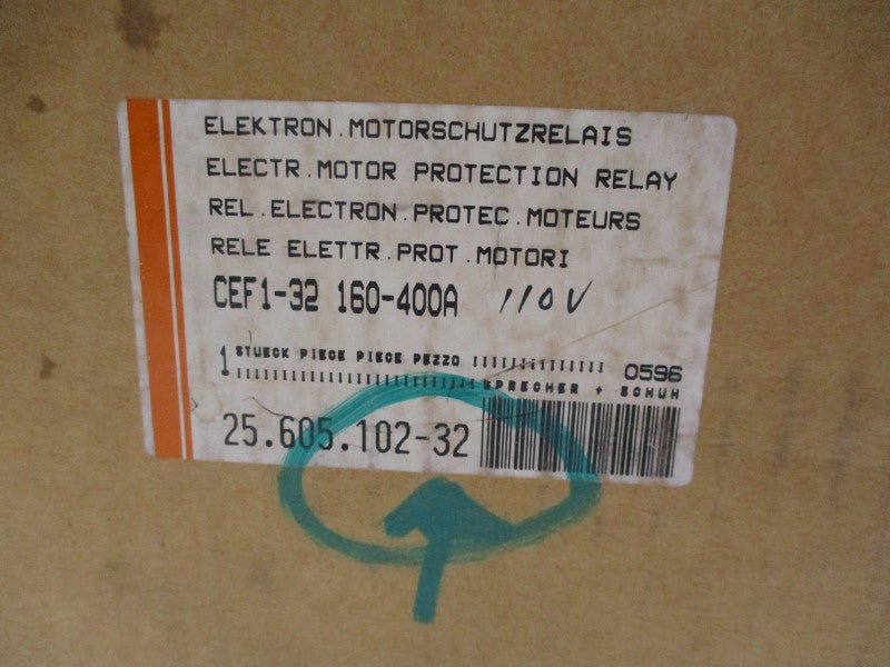 SPRECHER+SCHUH CEF1-32 160-400A NSMP