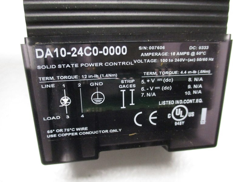 WATLOW DA10-24C0-0000 NSNP