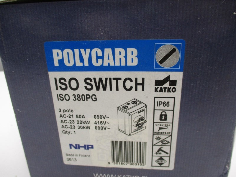 NHP ISO380PG NSMP