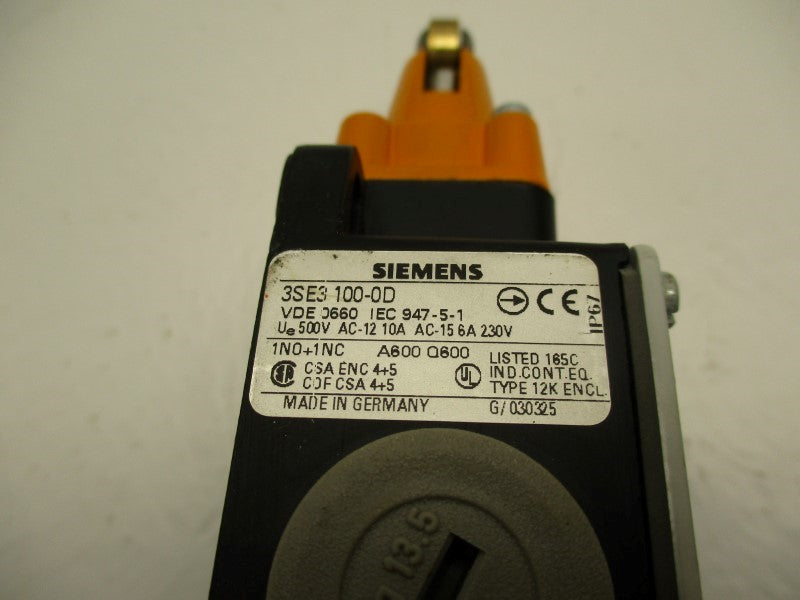 SIEMENS 3SE3100-0D NSMP