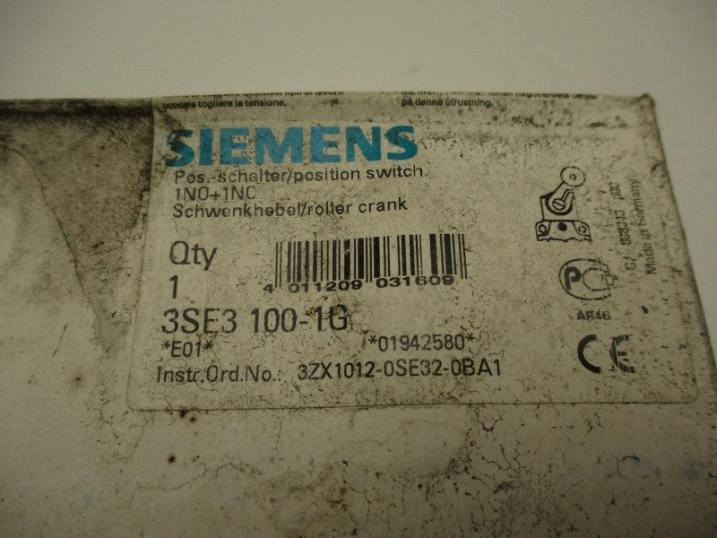 SIEMENS 3SE3100-1G NSMP