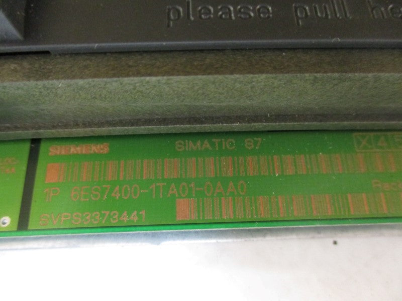 SIEMENS 6ES7400-1TA01-0AA0 UNMP