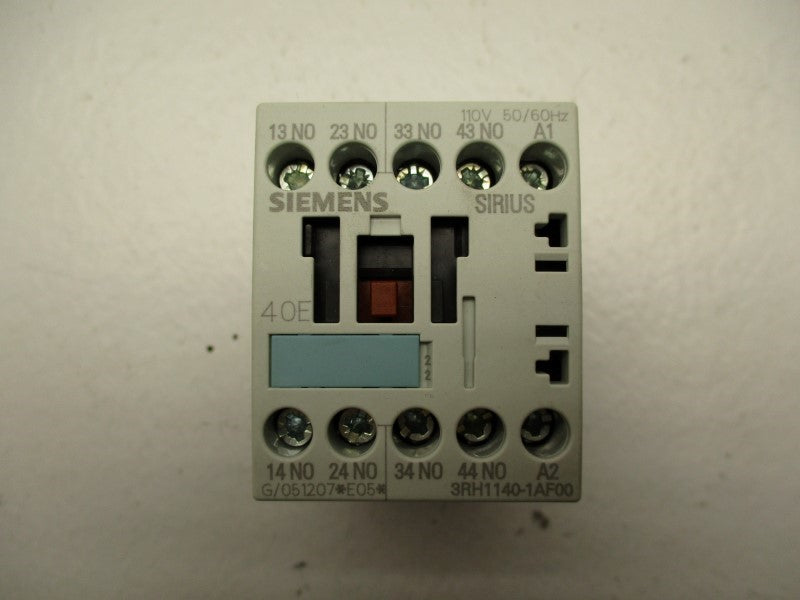 SIEMENS 3RH1140-1AF00 110V NSMP