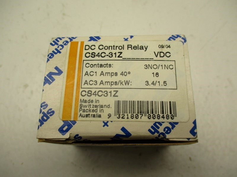 SPRECHER SCHUH CS4C31Z 24VDC 16A NSMP