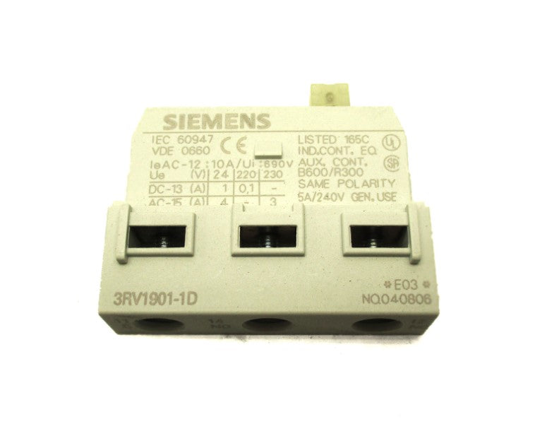 SIEMENS 3RV1901-1D NSNP