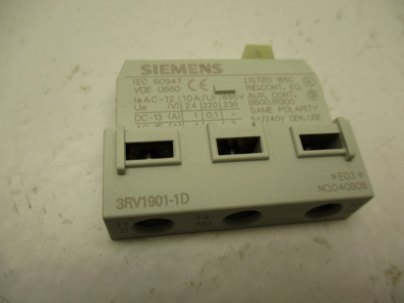 SIEMENS 3RV1901-1D NSNP