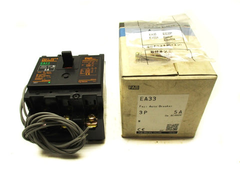 FUJI ELECTRIC EA33 BB3AEA-005 5A 3P 220VAC NSMP