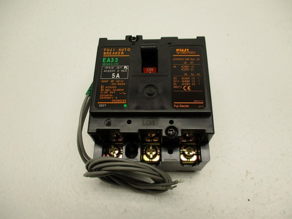 FUJI ELECTRIC EA33 BB3AEA-005 5A 3P 220VAC NSMP