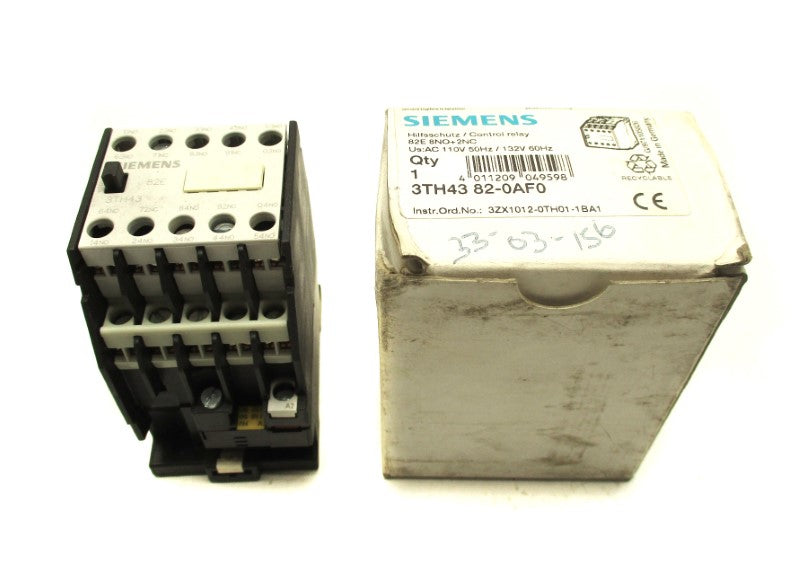 SIEMENS 3TH4382-0AF0 110/132V NSMP
