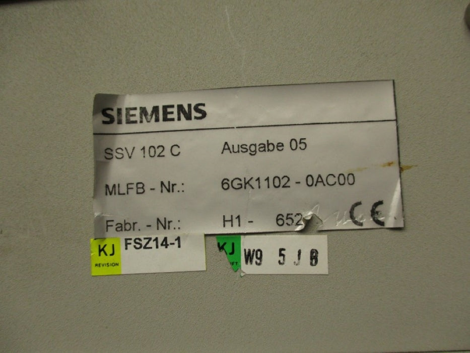 SIEMENS 6GK1102-0AC00 UNMP