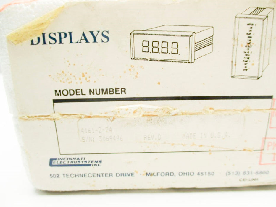 CINCINNATI ELECTROSYSTEMS 4161-2-24 NSMP