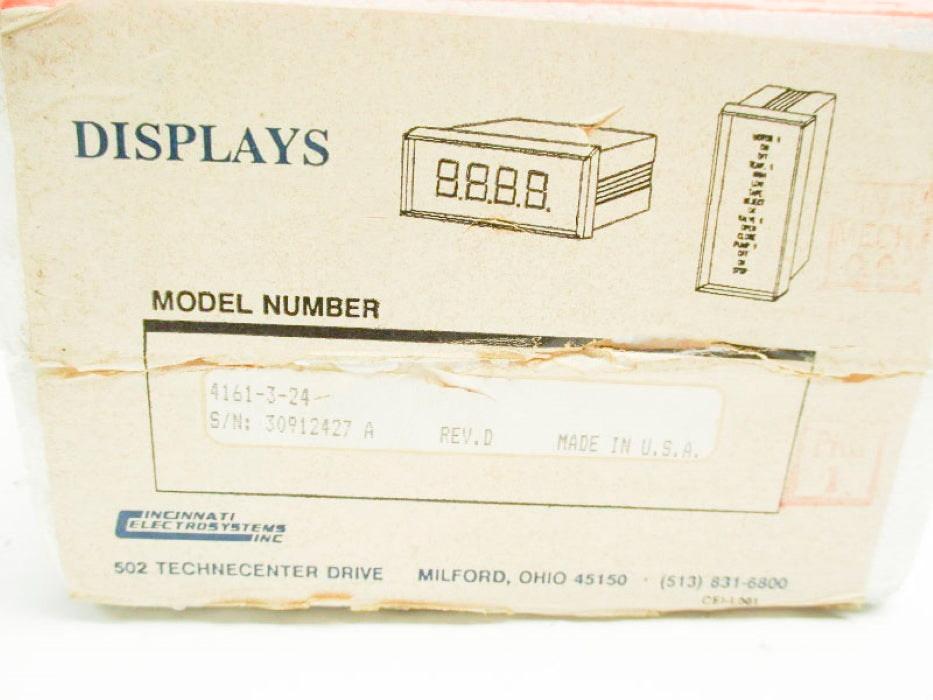CINCINNATI ELECTROSYSTEMS 4161-3-24 NSMP