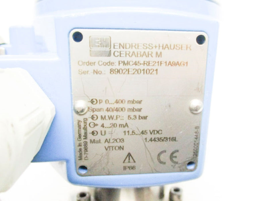 ENDRESS+HAUSER PMC45-RE21F1A9AG1 NSNP