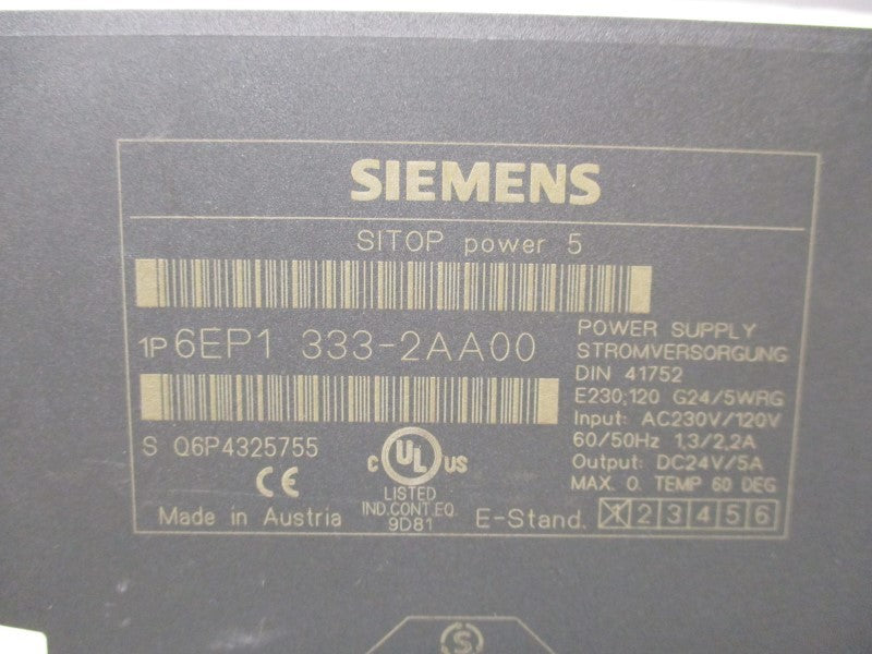 SIEMENS 6EP1333-2AA00 UNMP