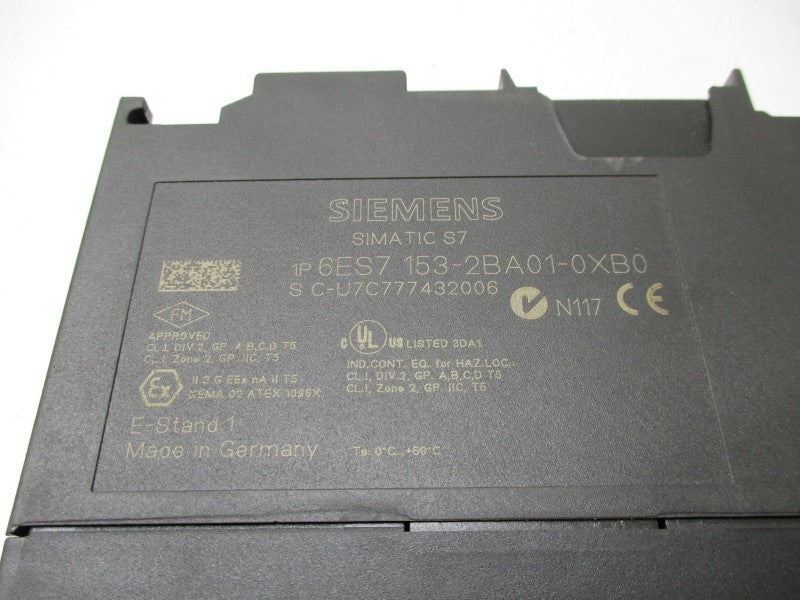 SIEMENS 6ES7153-2BA01-0XB0 NSNP