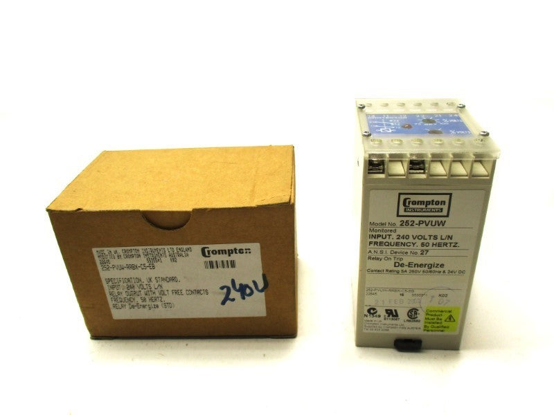 CROMPTON 252-PVUW-RRBX-C5-EB 240V NSMP