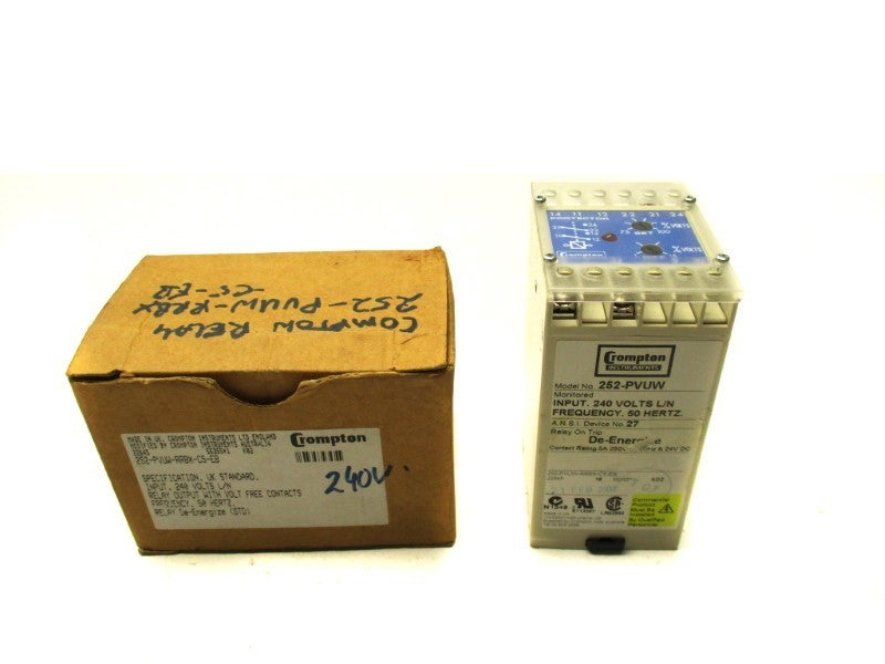 CROMPTON 252-PVUW-RRBX-C5-EB 240V (AS PICTURED) NSMP