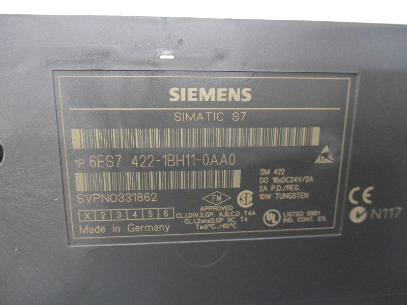 SIEMENS 6ES7422-1BH11-0AA0 UNMP