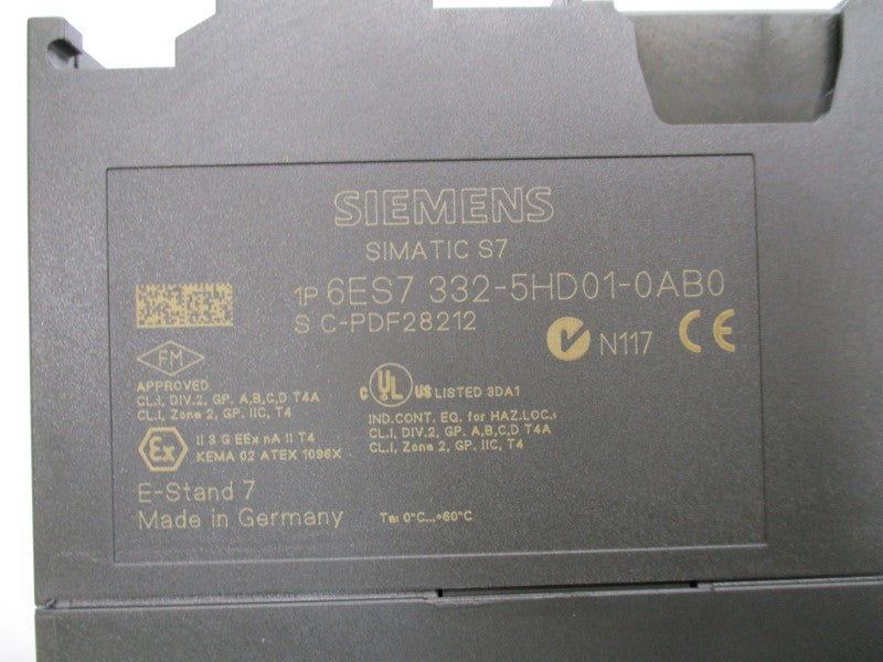SIEMENS 6ES7332-5HD01-0AB0 UNMP