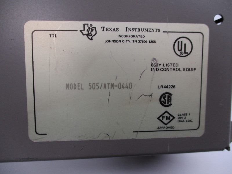 TEXAS INSTRUMENTS 505/ATM-0440 UNMP