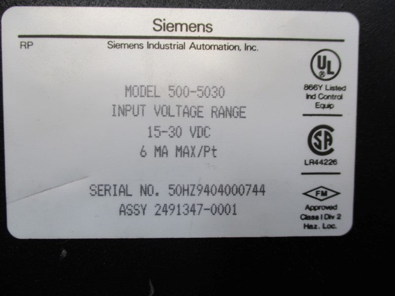 TEXAS INSTRUMENTS 500-5030 UNMP
