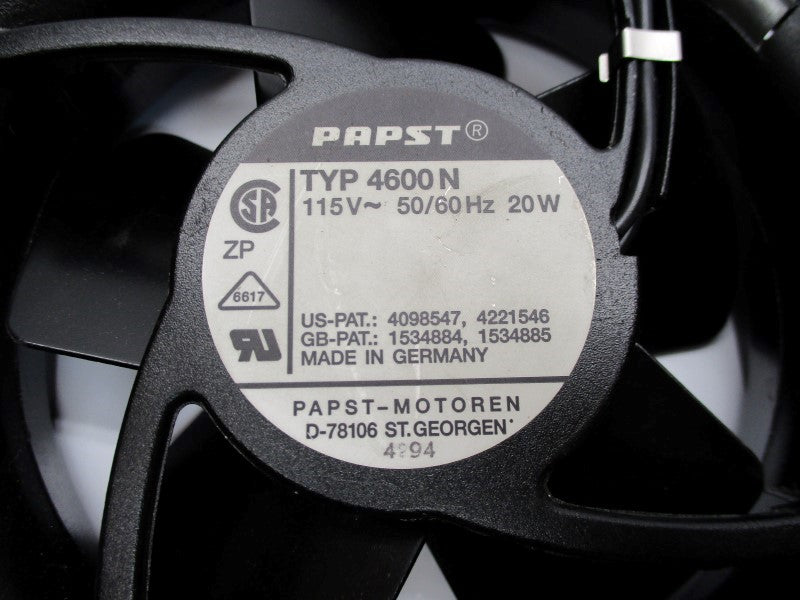 PAPST 4600N 20W 115V NSNP