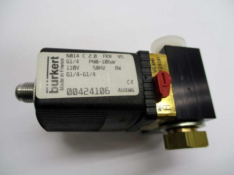 BURKERT 6014C2,0FKMMS 00424106 110V 8W NSNP