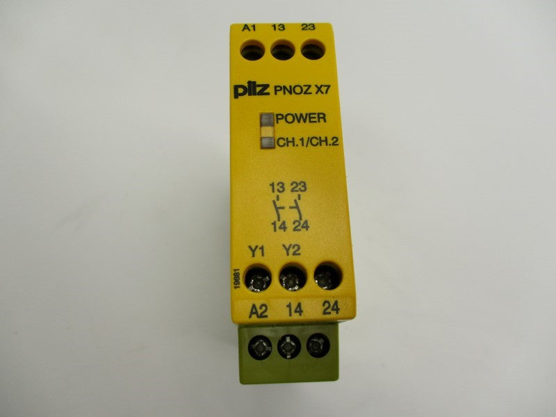 PILZ PNOZ-X7-24VAC/DC-2N/O NSMP