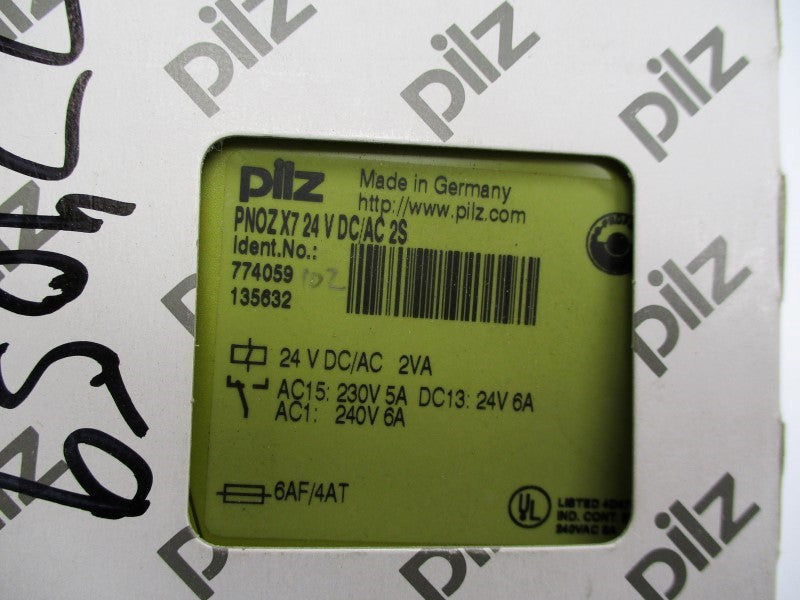 PILZ PNOZ-X7-24VDC/AC-2S NSMP
