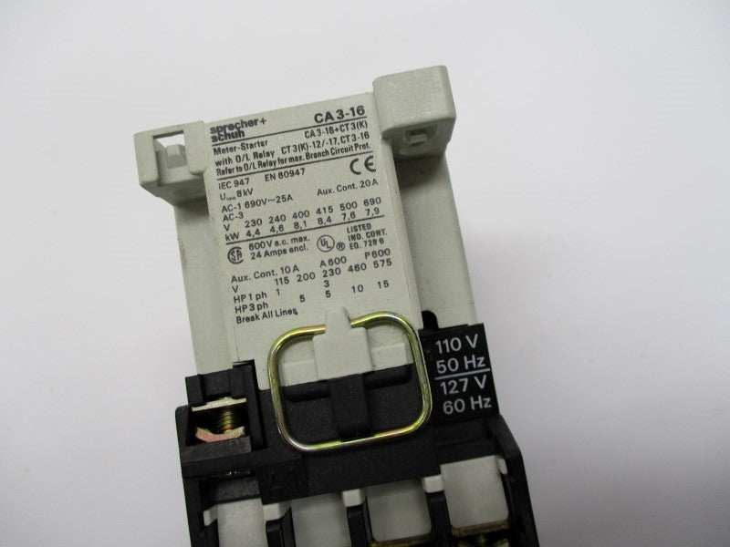 SPRECHNER+SCHUH CA3-16-10 110/127V NSNP