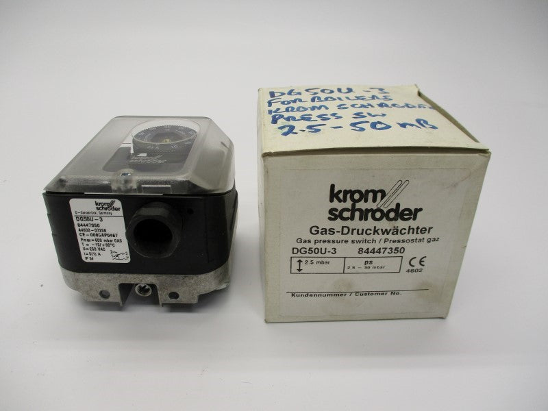 KROM SCHRODER 84447350 DG50U-3 250VAC NSMP