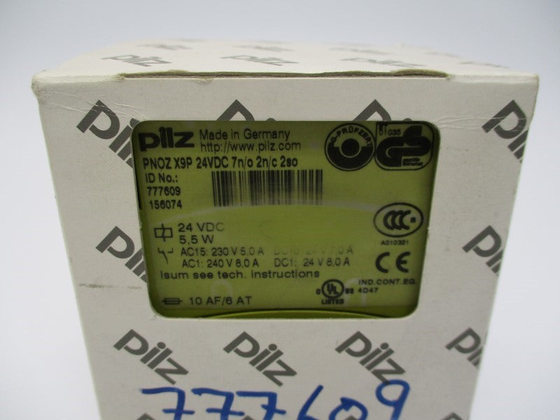 PILZ PNOZ-X9P-24VDC-7N/O-2N/C-2SO NSMP