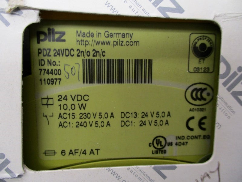 PILZ PDZ-24VDC-2N/O-2N/C NSMP