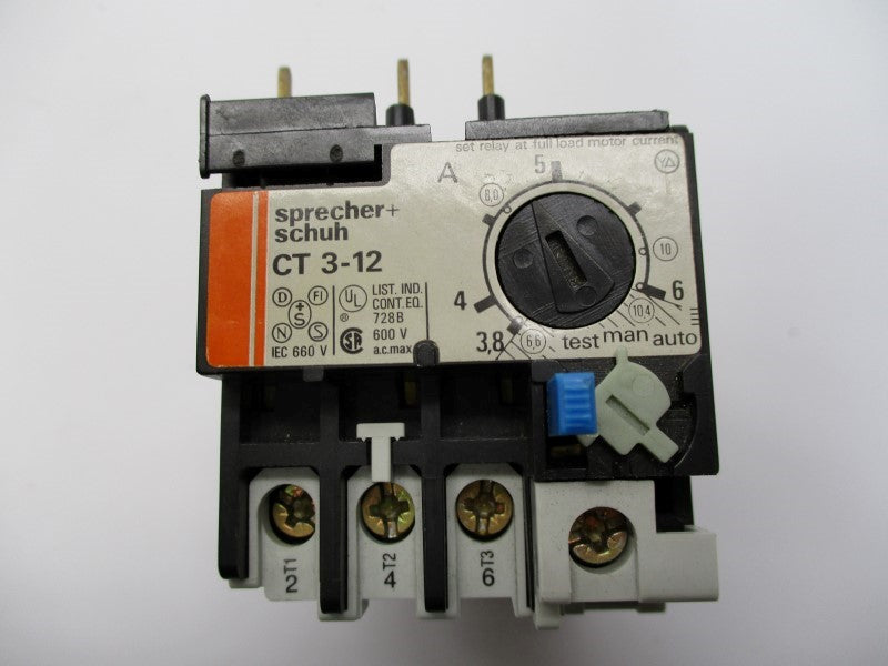 SPRECHER+SCHUH CT3-12-3.8-6 3,8-6A NSNP