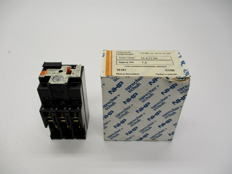 SPRECHER+SCHUH CT3K-17-12.5-17.5A 12.5-17.5A NSMP