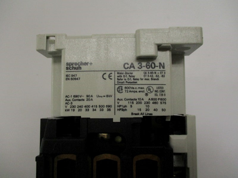 SPRECHNER+SCHUH CA3-60-N-11 NSMP