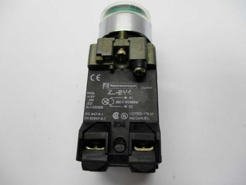 TELEMECANIQUE ZBV4 (GREEN) UNMP