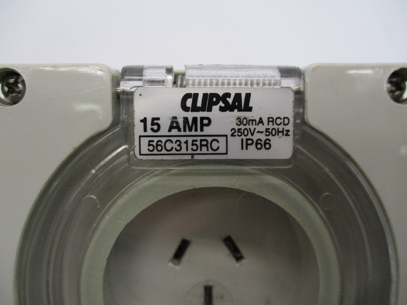 CLIPSAL 56C315RC 15A 250V UNMP