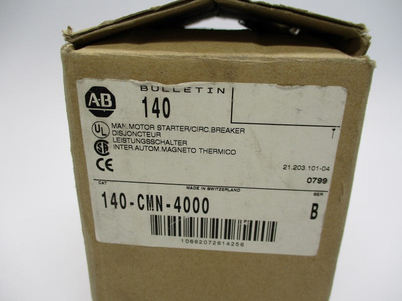 ALLEN RADLEY 140-CMN-4000 SER. B NSMP
