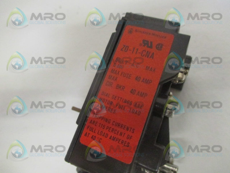 KLOCKNER MOELLER Z0-11-CNA BIMETAL RELAY 6,2-11A * NEW IN BOX *