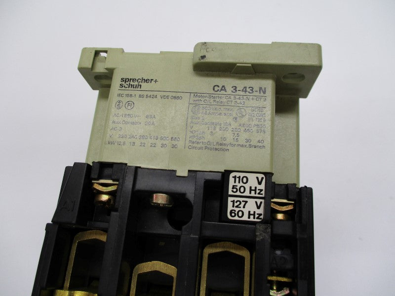 SPRECHNER+SCHUH CA3-43-N-11 110/127V NSNP