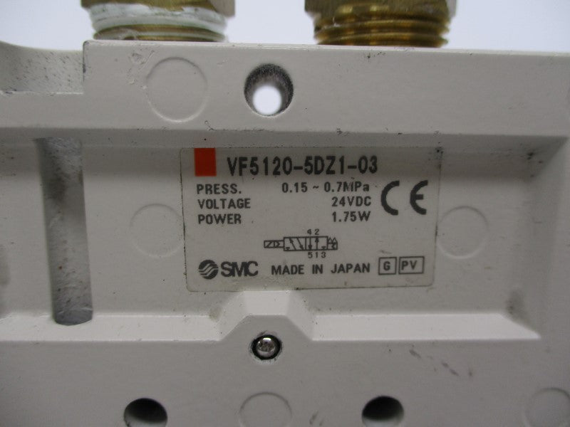 SMC VF5120-5DZ1-03 24VDC UNMP