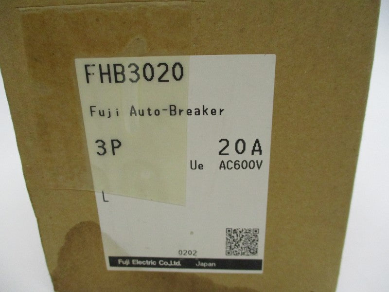 FUJI ELECTRIC FHB3020 20A 600VAC NSMP